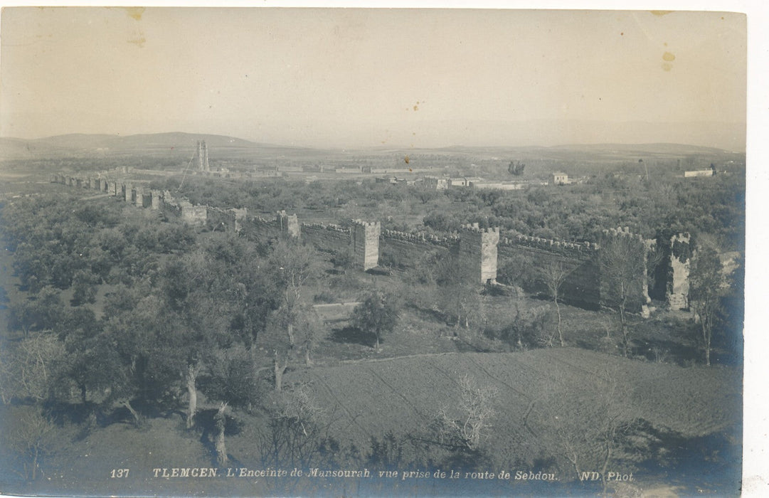 TLEMCEN 8 photos époque Sidi Bou Médine, Lella Setti, Mansourah, Toubiana