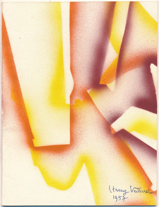 Bel ensemble Henry VALENSI 2 lettres autographes et 2 catalogues Prix Valensi