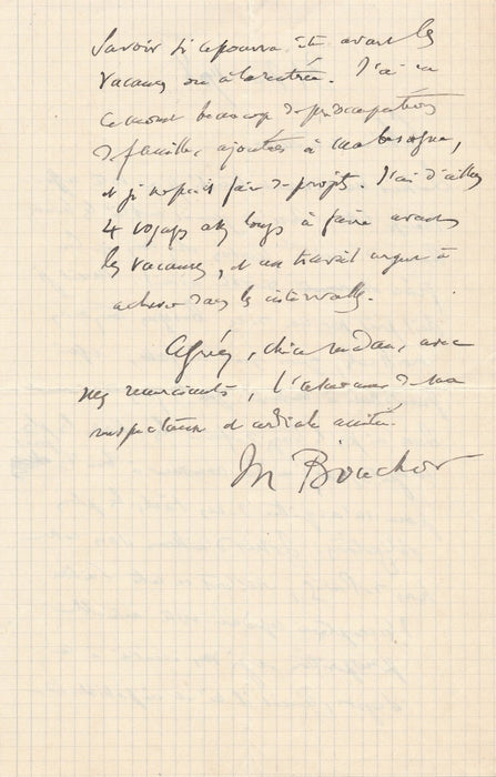 Maurice BOUCHOR 11 lettres autographes signées lot écrivain Petit Théâtre