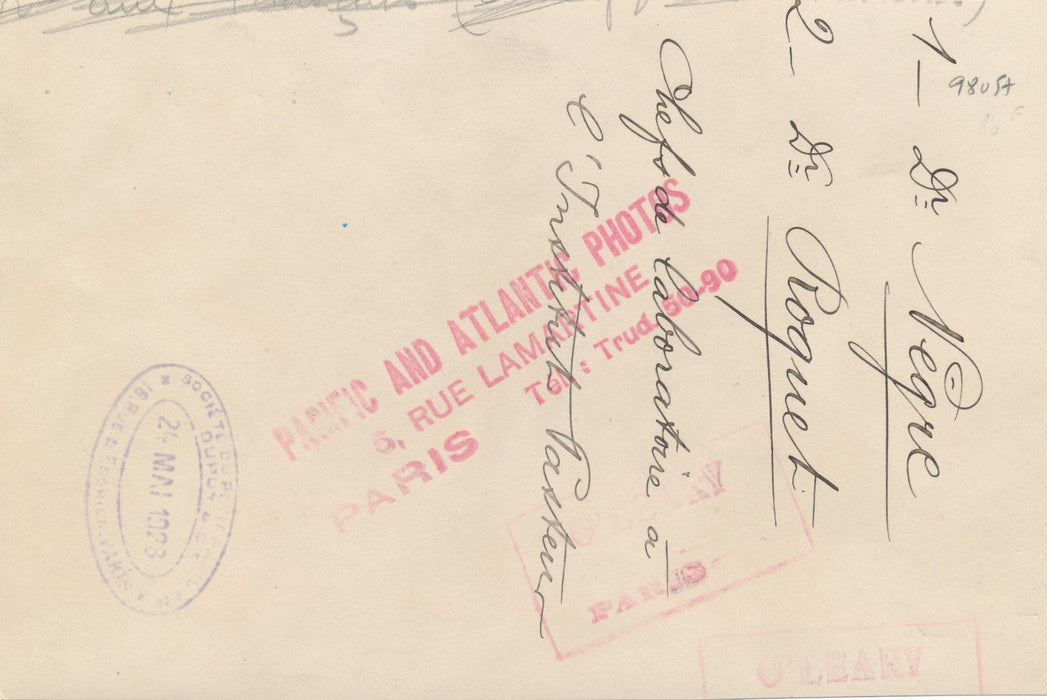 Léopold NÈGRE Alfred BOQUET Institut Pasteur photo photographie époque