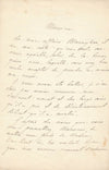 Émile FROMENT MEURICE lettre autographe signée joailler procès Maison Marnyhac