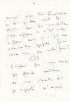 Léonor FINI lettre autographe signée et petit dessin tête de chat ! Nonza Corse