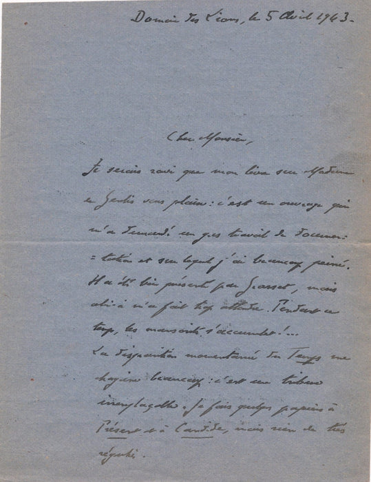 Jules Bertaut littérature correspondance 12 lettres autographes signées lot