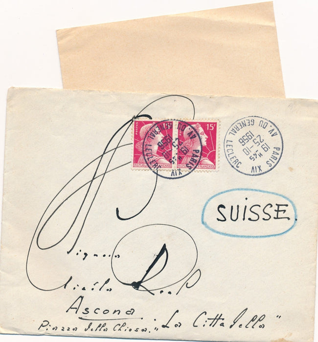 Suisse Adolf HERBST peintre correspondance 9 lettres autographes signées galerie
