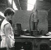 Photo Industrie gaz bonbonne ouvrier métier 6 contacts 6 x 6 cm années 70