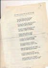 ARAGON 4 poèmes dactylographiés Paroles peintes annotations autographes fou Elsa