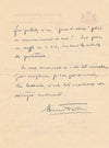 Henri Falk 2 lettres cauterets Courte Echelle critique prière insérer autographe