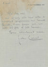 Gaston CARRAUD compositeur 2 lettres autographes signées Malherbe Schubert