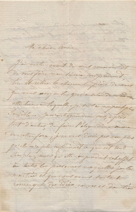 Famille Callard Ballivet Saint Gengoux Royal ou National 3 lettres autographes