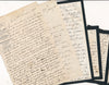 Francisque de BIOTIÈRE 27 lettres autographes signées à Eugène de LA COTTIÈRE