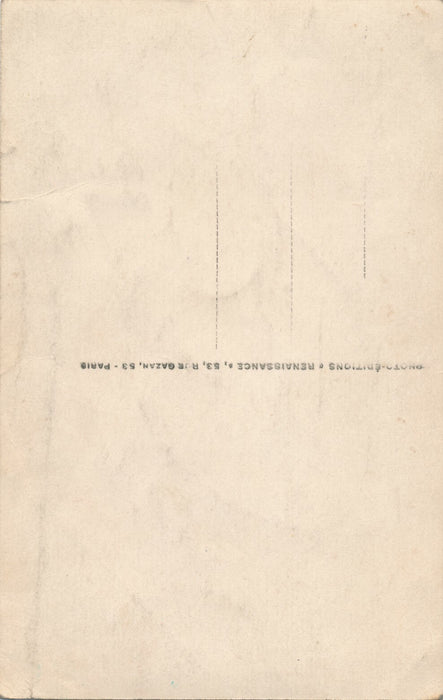 PARISYS (1892-1986), Marcelle Parisys photographie signée dédicacée Champsaur