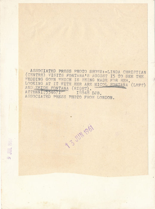 fashion mode 10 photo tirages presse Castillo Capucci Schuberth Puci Fontana