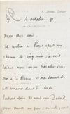 Albert DELPIT 3 lettres autographes signées écrivain collabore avec E. Portalis
