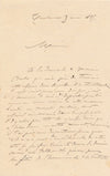 Antoine LABORDE commande tableaux religieux Bach 2 lettres autographes signées