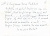 François DODAT lettre autographe signée ET recueil autographe poèmes Main Ami