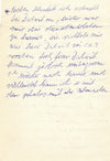 Suisse Fred Engelbert KNECHT lettre autographe signée 1952 galeriste Gisèle Réal