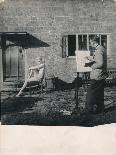 Norman PETT photo photographie bande dessinée Jane Daily Mirror