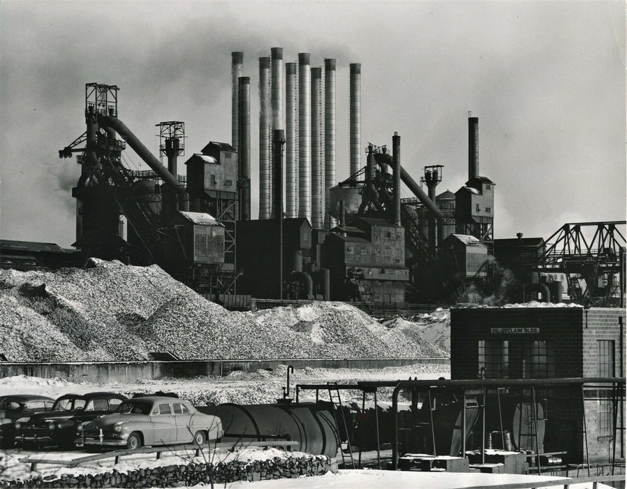 industrie Ford Rouge Plant Dearborn photographie argentique époque