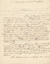 Edition Philippe-Alexandre LE BRUN DE CHARMETTES 2 lettres autographes signées