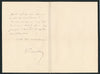 Les Dîners de l Est des Alsaciens lettre autographe mention André Theuriet