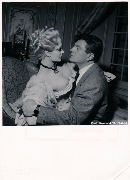 cinéma Raymond Voinquel Henri Vidal Mylène Demongeot photographie époque 