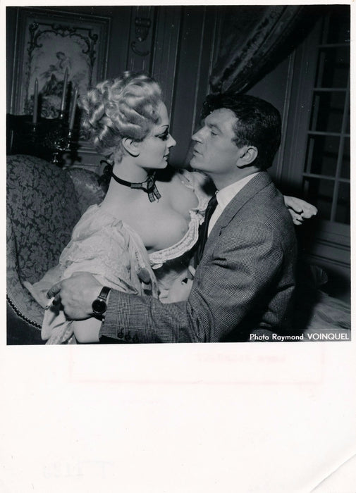 cinéma Raymond Voinquel Henri Vidal Mylène Demongeot photographie époque 