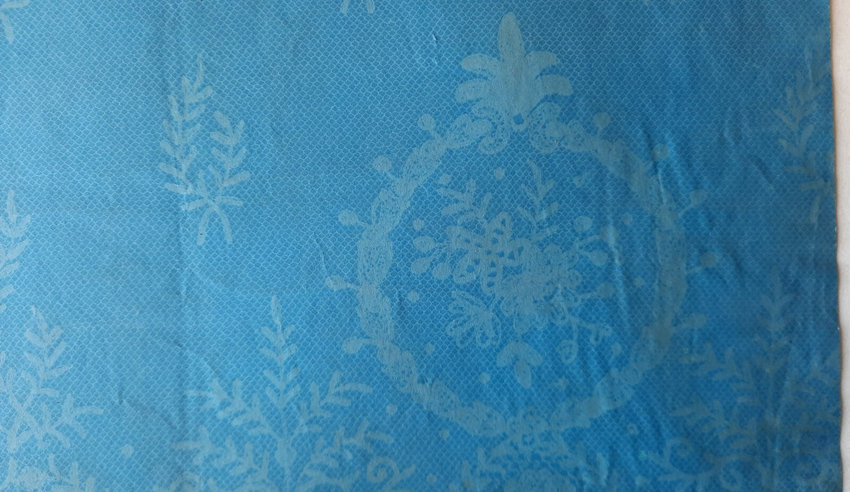 4 patrons dentelle cyanotypes, vers 1900 photo photographie