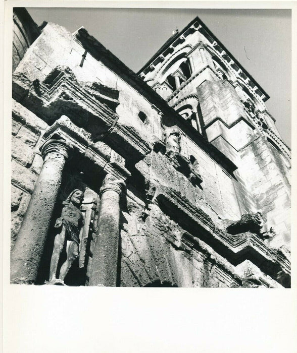 Morienval Abbatiale 4 photos église photo photographie v. 1950 religion