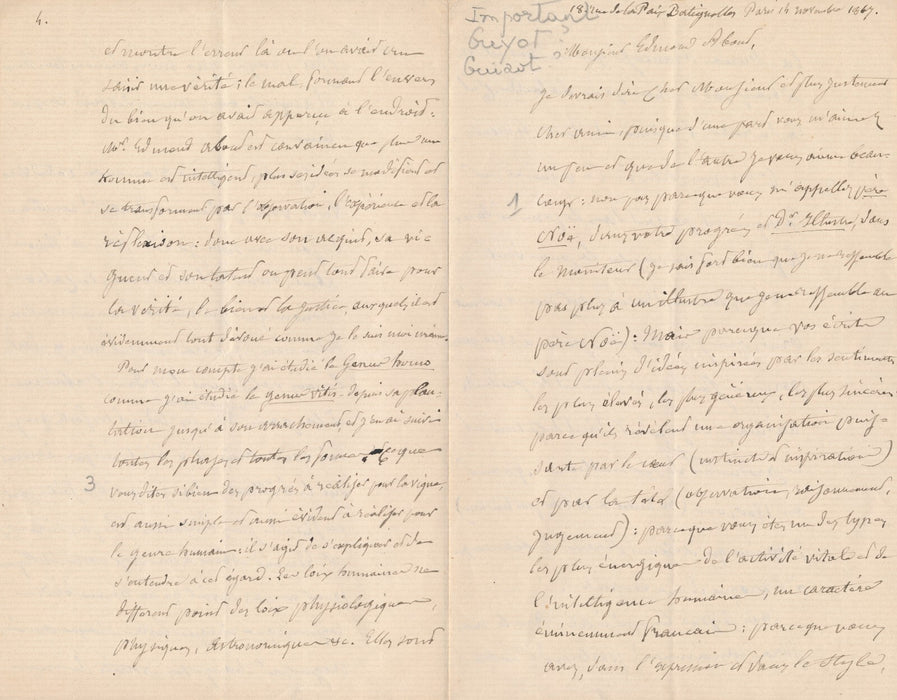 Jules GUYOT agronome viticulture longue lettre à Edmond About cahos politique