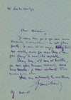FRANC-NOHAIN 1 poème autographe 2 lettres écrivain poète
