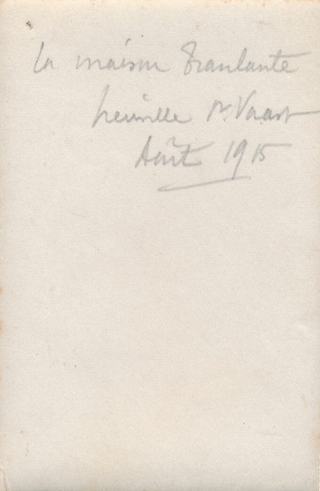 Neuville sur Vaast août 1915 Guerre 1914 militaria 5 photos photographie
