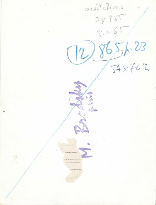 Prédictions vers 1965 magie photo photographie Michel Brodsky