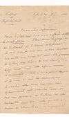 Paul CAMBON diplomate ambassadeur préfet 2 lettres autographes avocat acteur