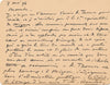 Émile PALADILHE bel hommage à Ambroise THOMAS lettre autographe signée 1894