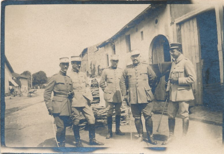 Flin Meurthe Moselle Guerre 1914 militaria spahis 7 photo photographies époque