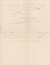 Maurice GUILLEMOT préface manuscrite 8 p. bronze 4 lettres projet Barbedienne