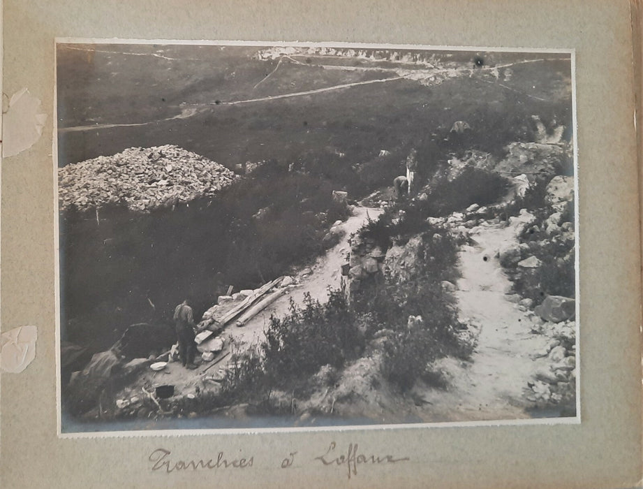 Première guerre mondiale album photo 80 tirages Laffaux Gerbéviller Godat Estrée