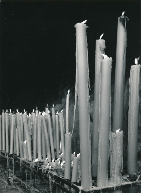 Bougies Tirage argentique années 1950 photo photographie