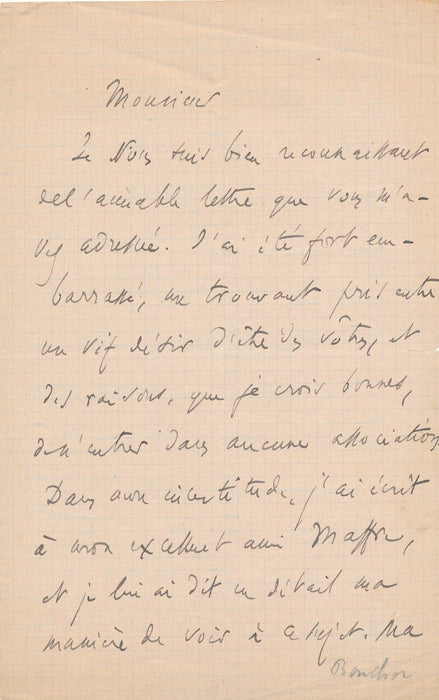 Maurice BOUCHOR 11 lettres autographes signées lot écrivain Petit Théâtre