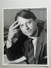 photo Hector Bianciotti (1930-2012),  écrivain tirage argentique époque v. 1980