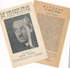 6 documents Charles MAURRAS Henri MASSIS Deux Justices Votre bel aujourd'hui...