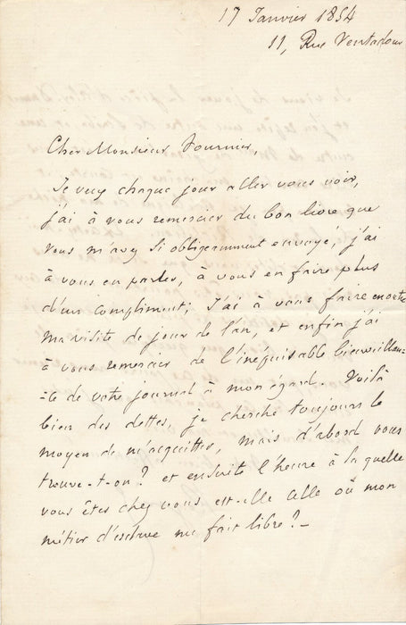 François-Joseph REGNIER Théâtre 3 lettres autographes signées Dumas Girardin...