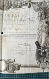 Brevet Garde nationale Sylvain Séglise 1816 Clermont-Tonnerre autographe