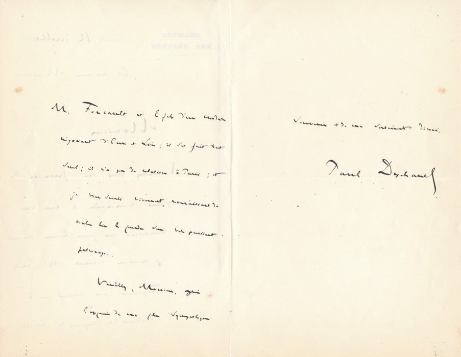 Lot ensemble 5 présidents de la République 5 lettres autographes signées cartes