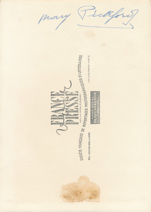 Mary PICKFORD 3 photo photographies argentique cinéma film hollywood