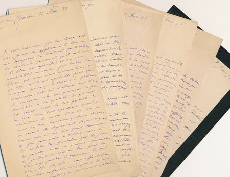 Édouard CADOL 9 lettres autographes signées belle correspondance sur le théâtre