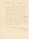 Eugène MARSAN précise ses idées politiques 2 lettres autographes signées Maurras