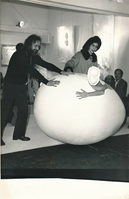 KRASNO Performance Salon Automne 2 photos photographie 1972 Graziella Martinez