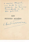 intéressant Lot Claude Farrère Farrere 4 lettres 3 dédicaces autographe