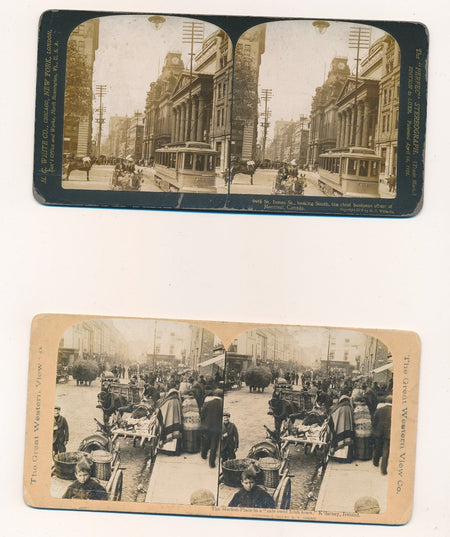 Lot 5 stéréo stereo Montréal Moscou Killarney Finlande Damas photo photographie